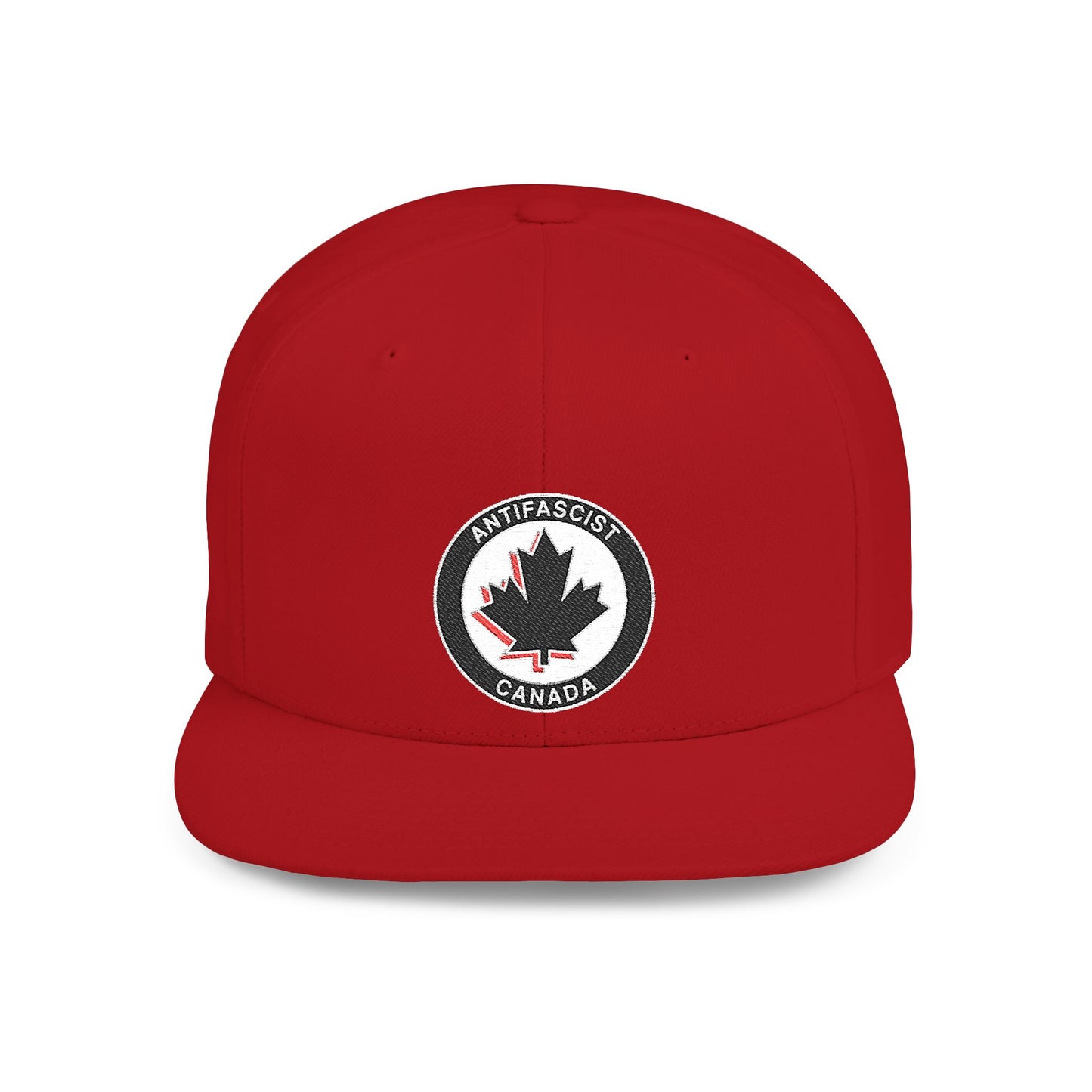 Antifascist Canada – Flat Bill Snapback Hat