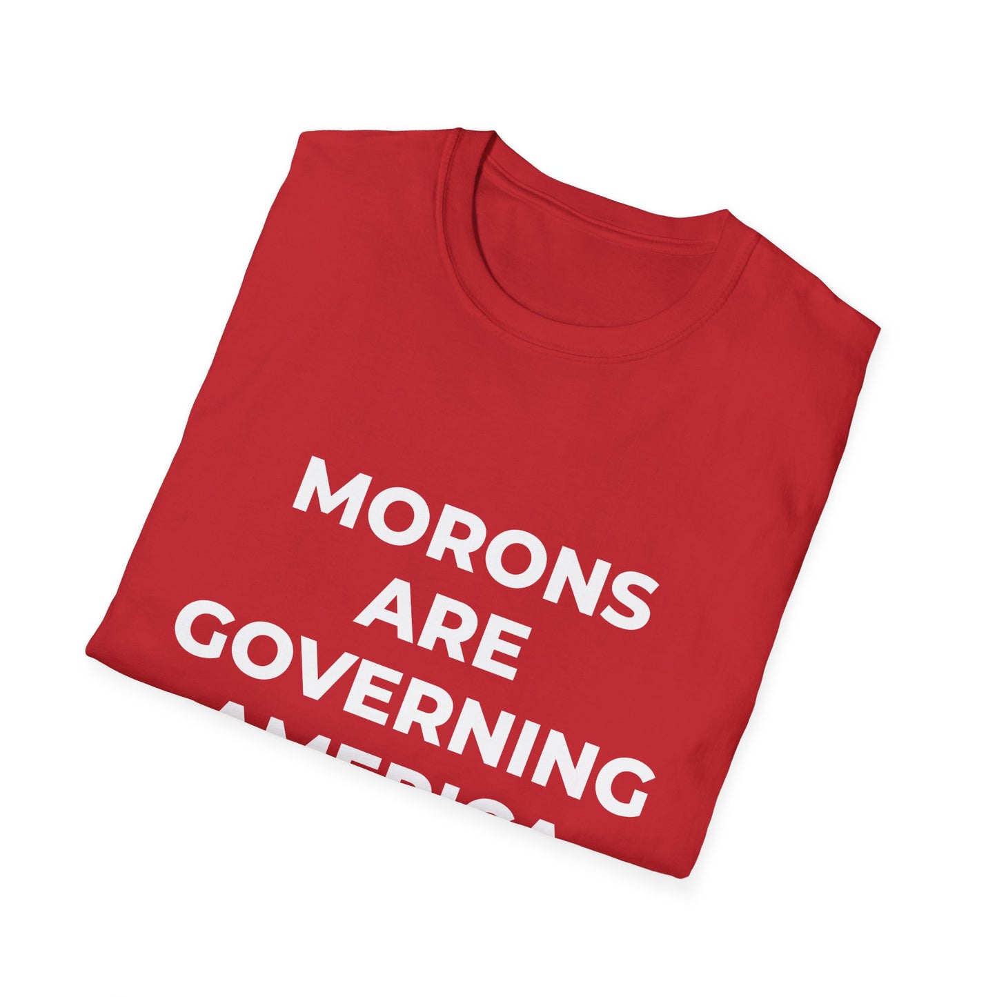 Les idiots gouvernent l'Amérique - T-shirt