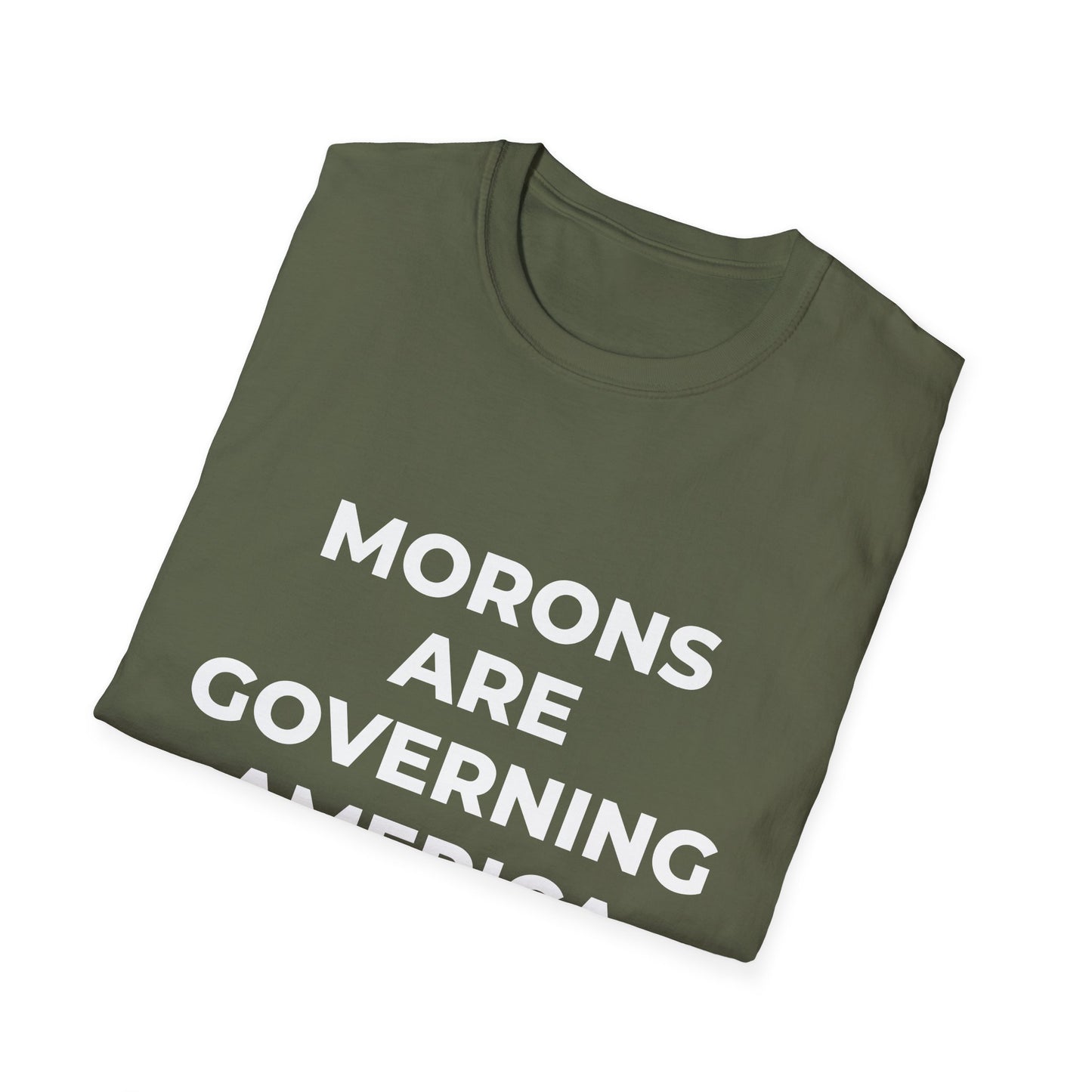 Les idiots gouvernent l'Amérique - T-shirt