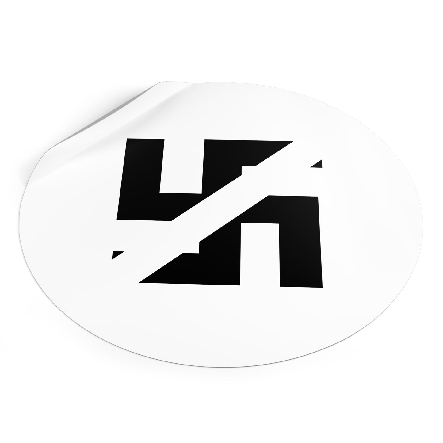Anti-Nazi – Round Vinyl Sticker
