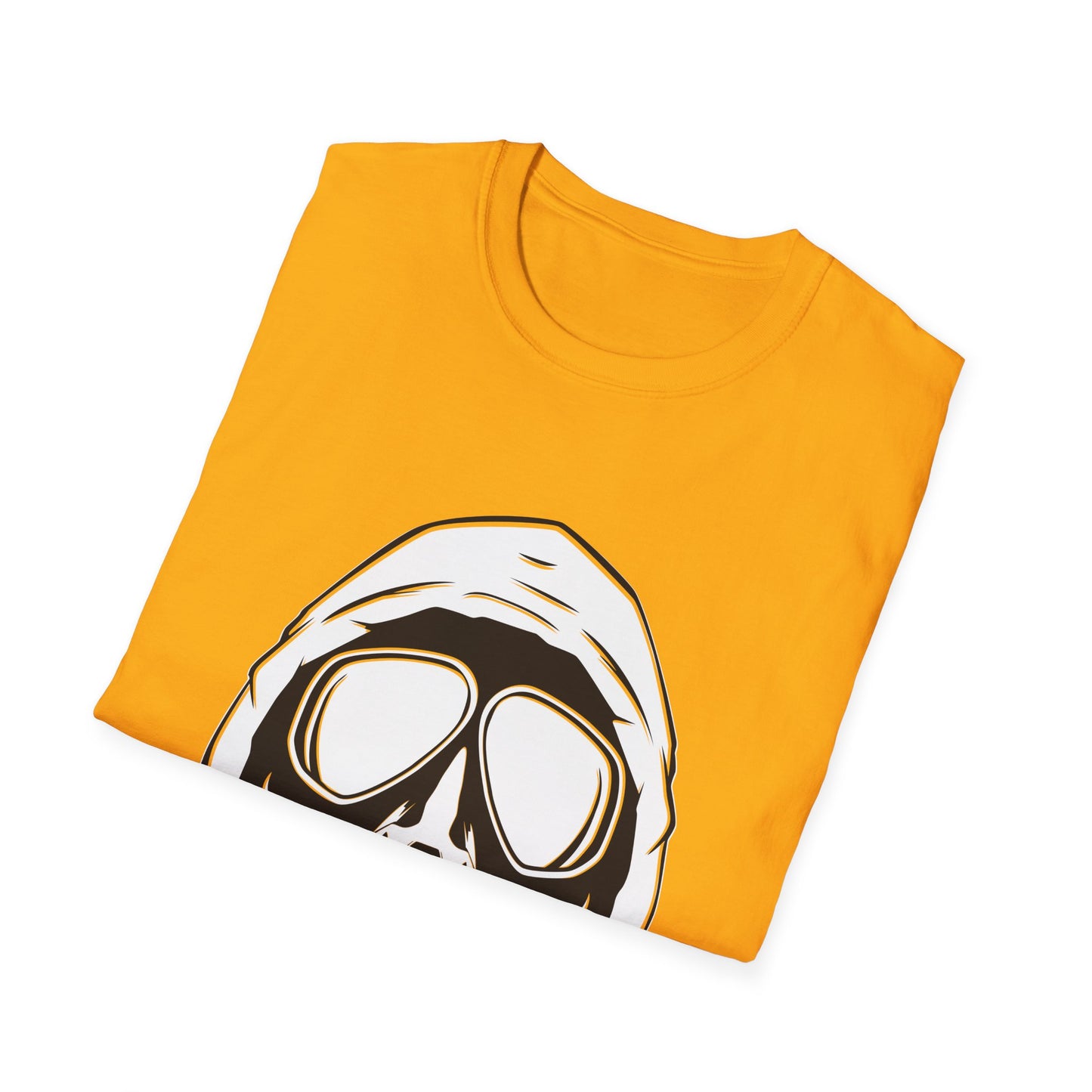 Hooded Antifa Gasmask Three Arrows T-shirt