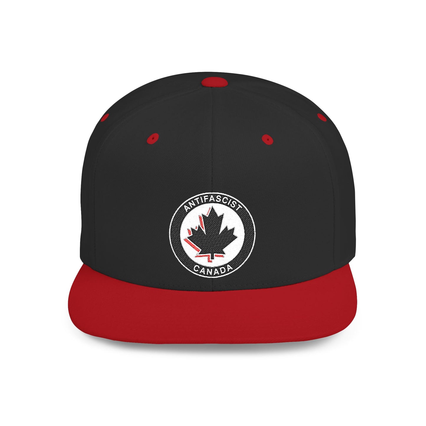 Antifascist Canada – Flat Bill Snapback Hat
