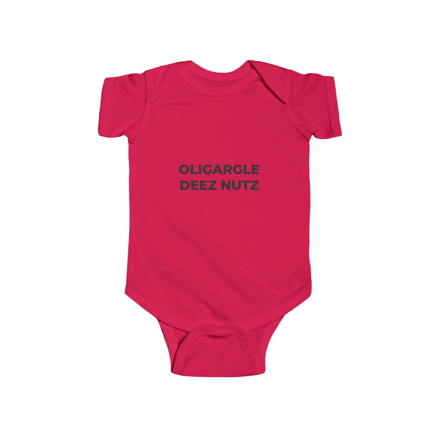 Infant Bodysuit - Oligargle Deez Nutz - Free Oppression