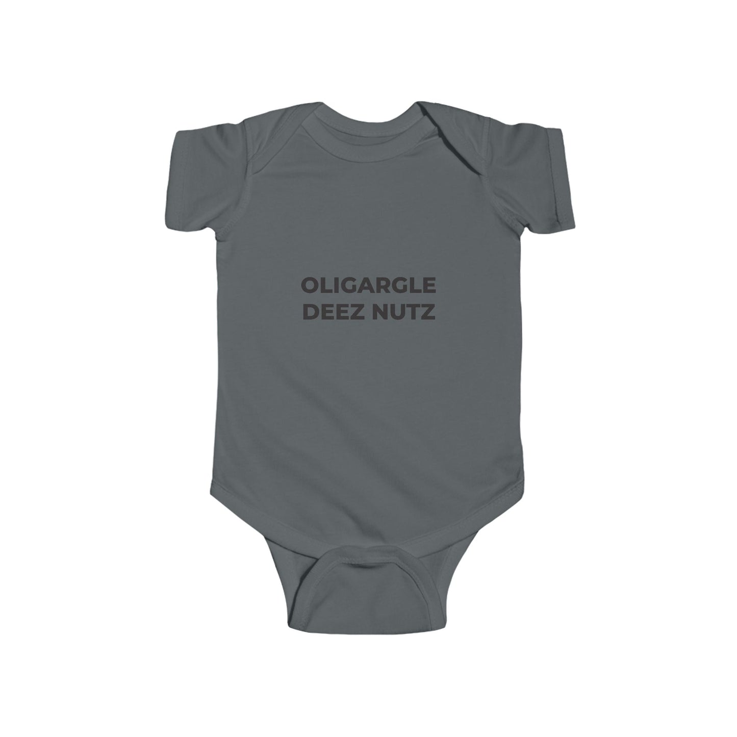 Infant Bodysuit - Oligargle Deez Nutz - Free Oppression