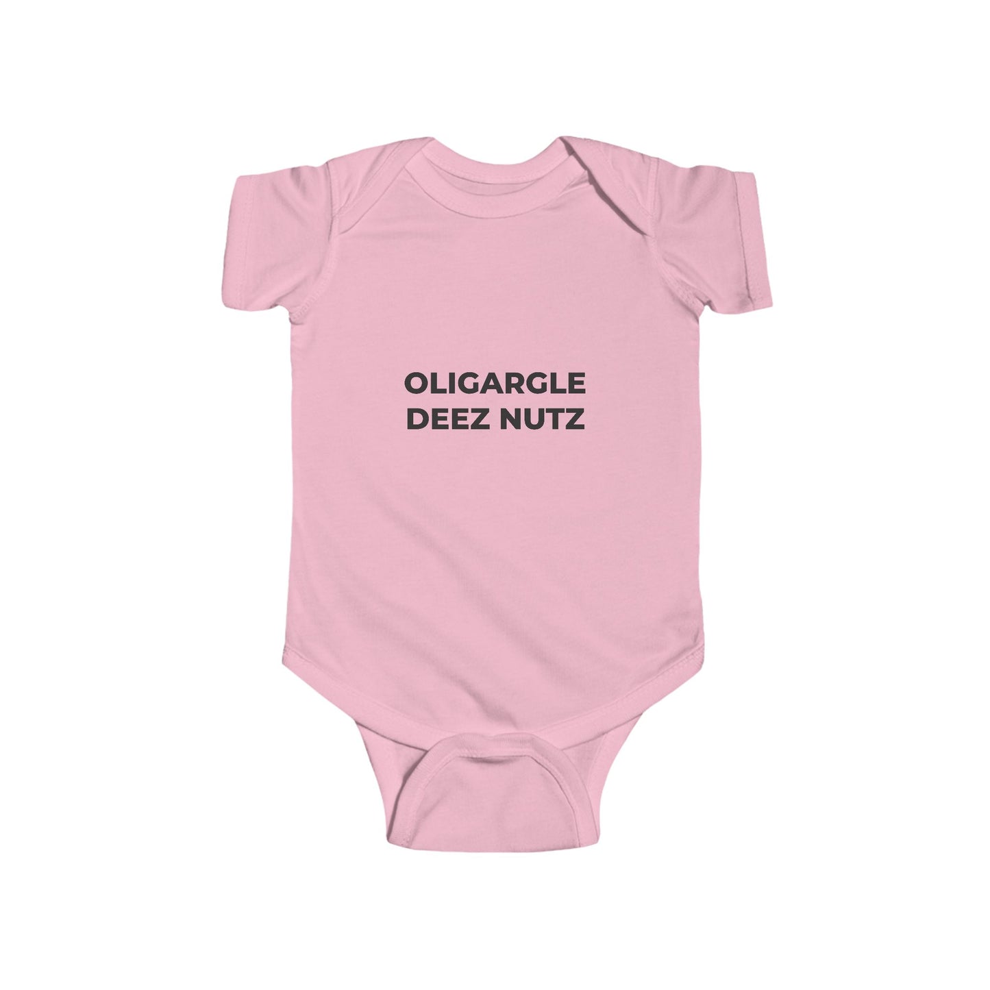 Infant Bodysuit - Oligargle Deez Nutz - Free Oppression