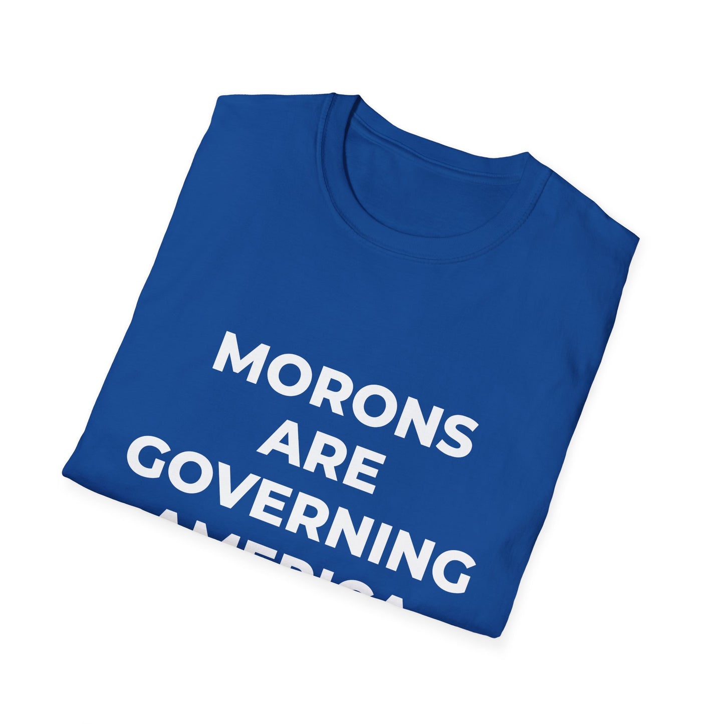 Les idiots gouvernent l'Amérique - T-shirt