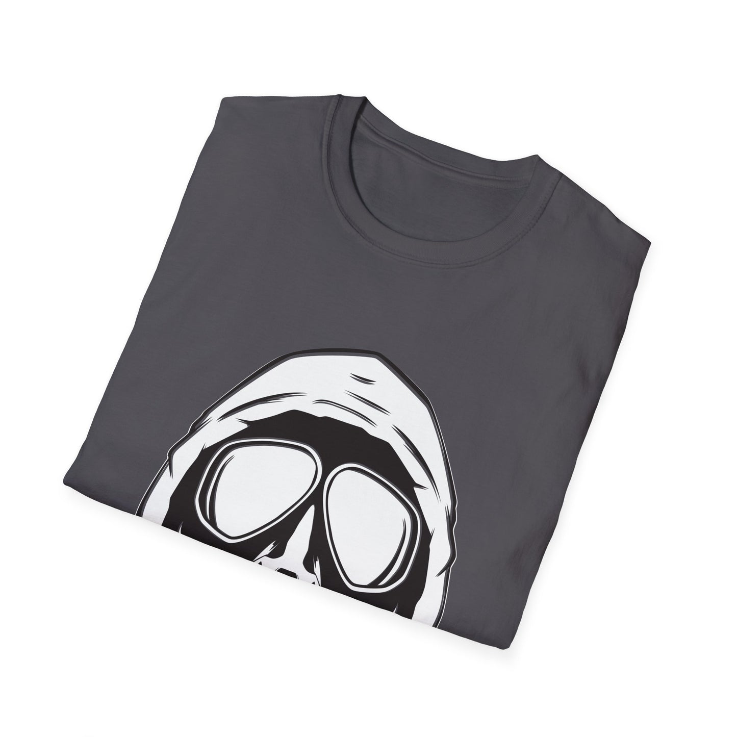 Hooded Antifa Gasmask Three Arrows T-shirt