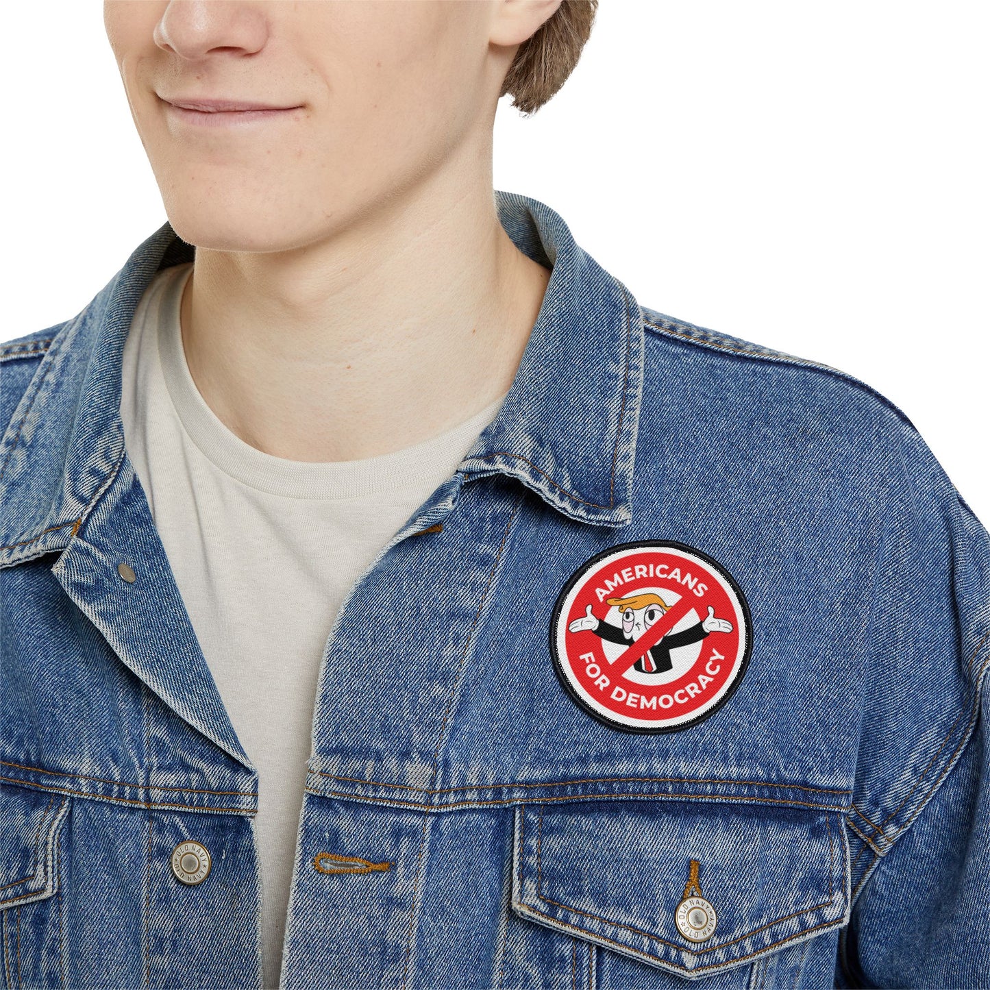 Americans For Democracy - Iron-On Patch