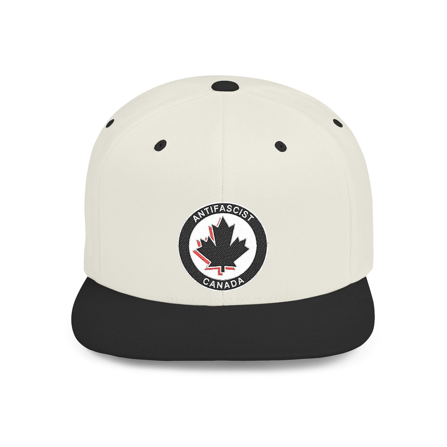 Antifascist Canada – Flat Bill Snapback Hat