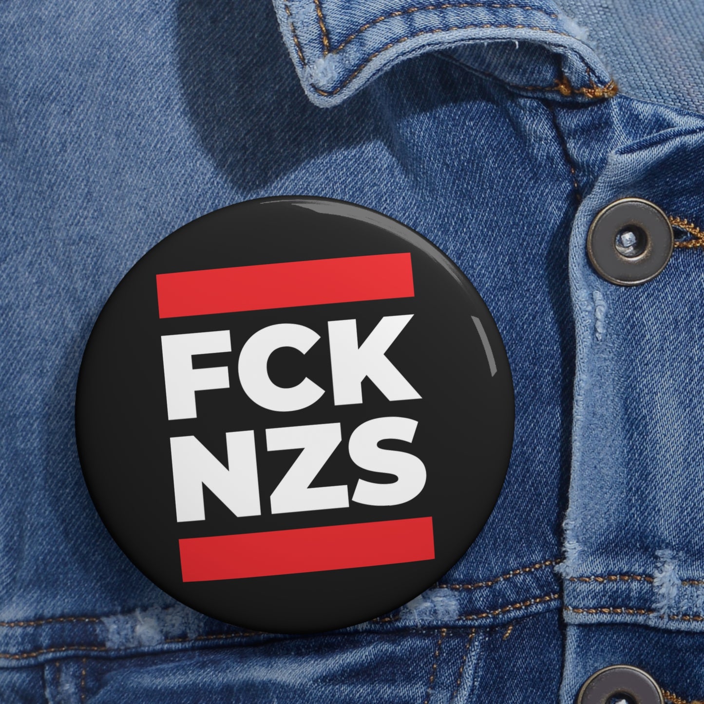 FCK NZS - Boutons à épingles