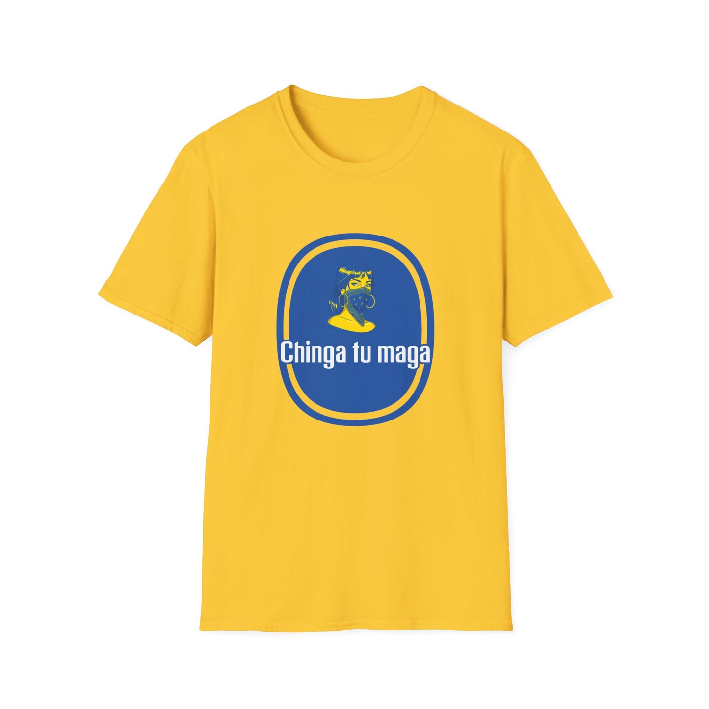 Chinga Tu Maga Parody T-Shirt – Anti-MAGA Chicano Style Graphic Tee