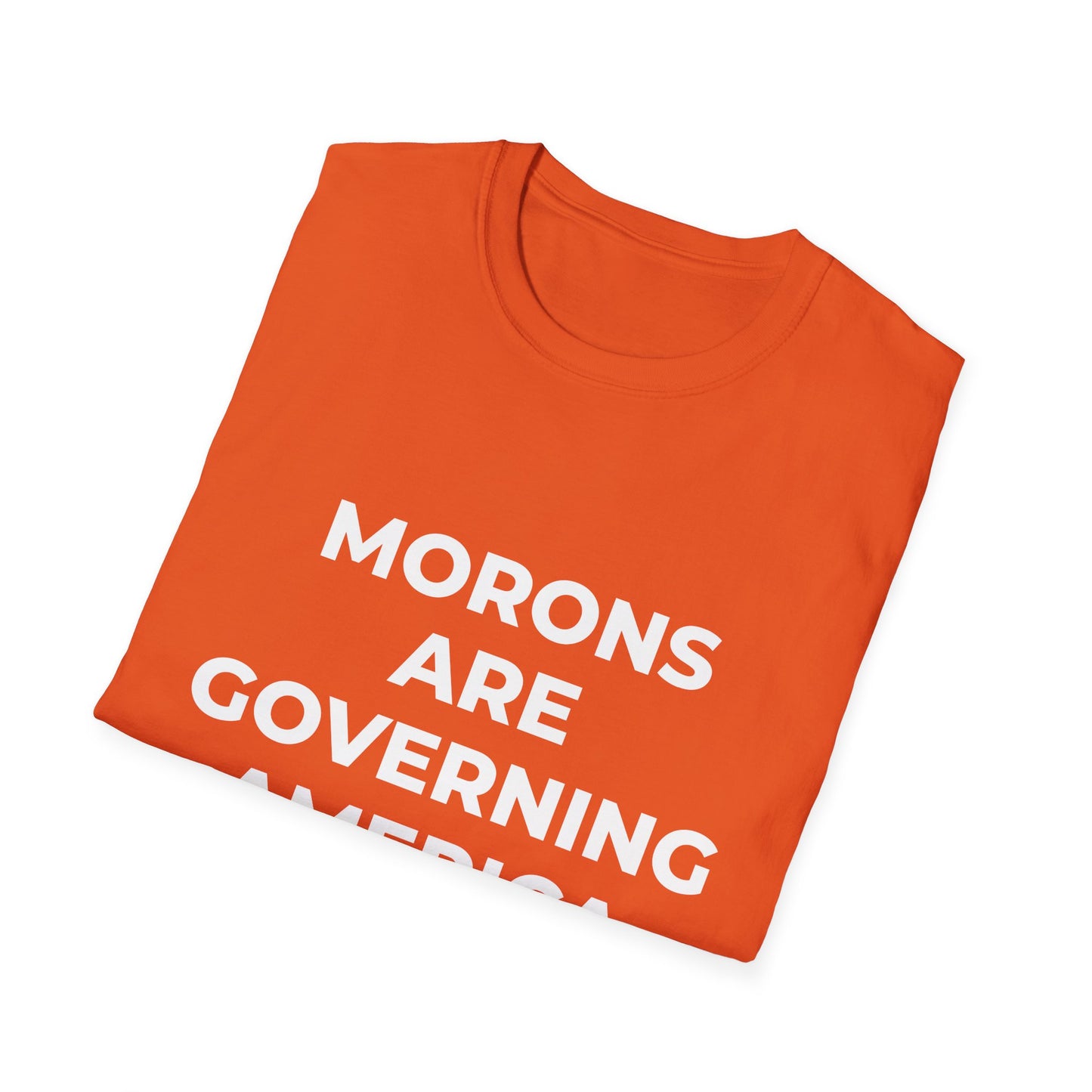 Les idiots gouvernent l'Amérique - T-shirt