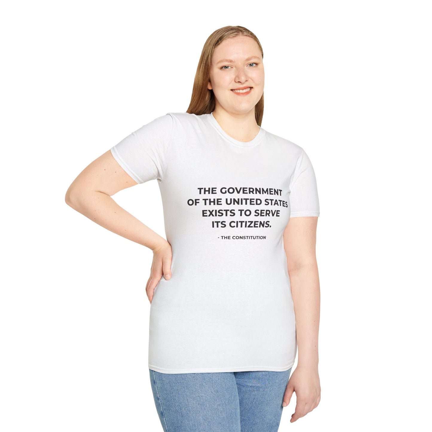 Le gouvernement des États-Unis existe pour servir ses citoyens - T-shirt