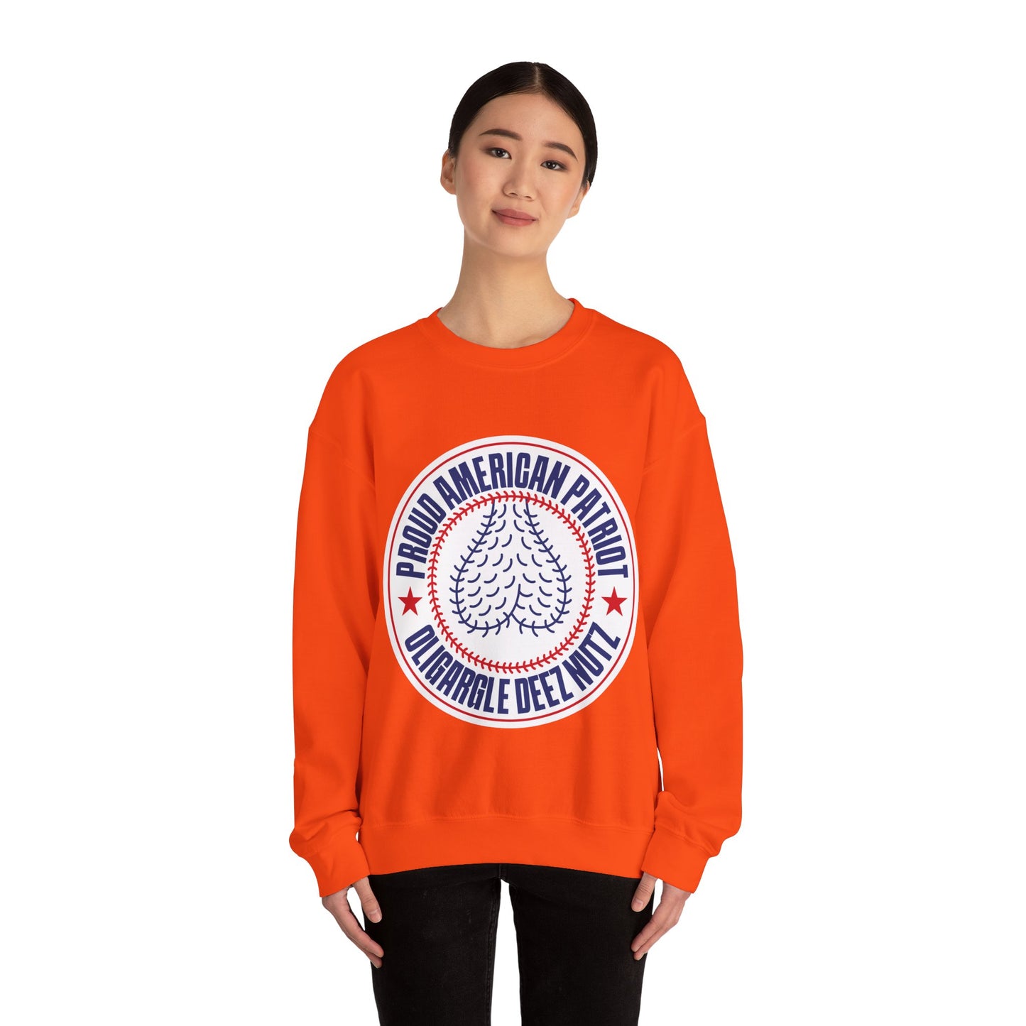 Proud American Patriot Oligargle Deez Nutz - Sweatshirt