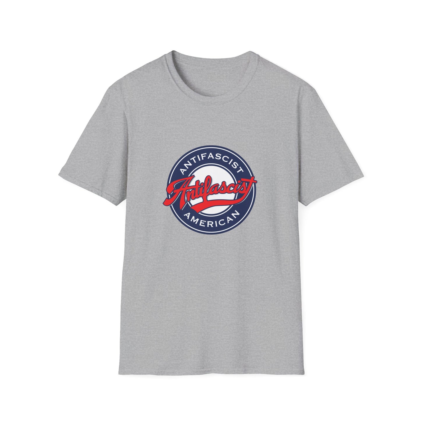 Antifascist American Baseball T-shirt