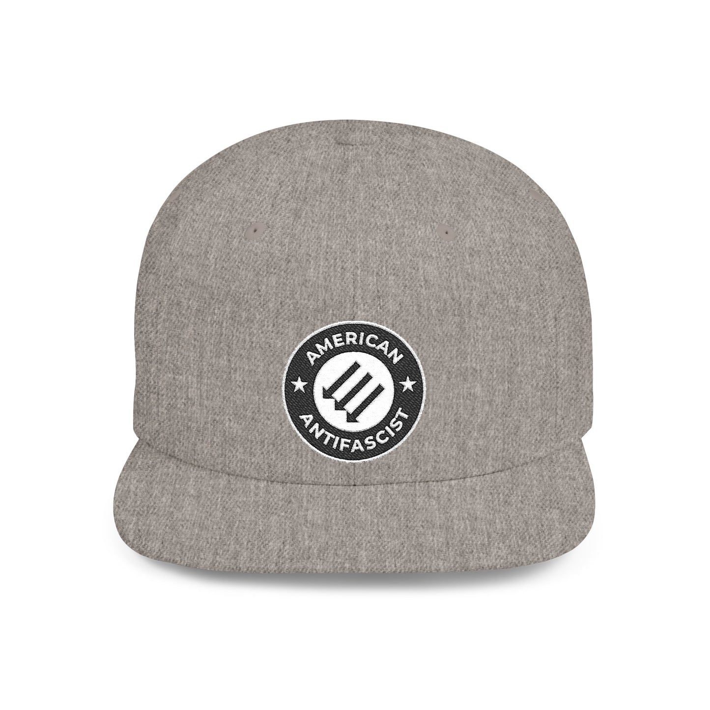 American Antifascist – Flat Bill Snapback Hat