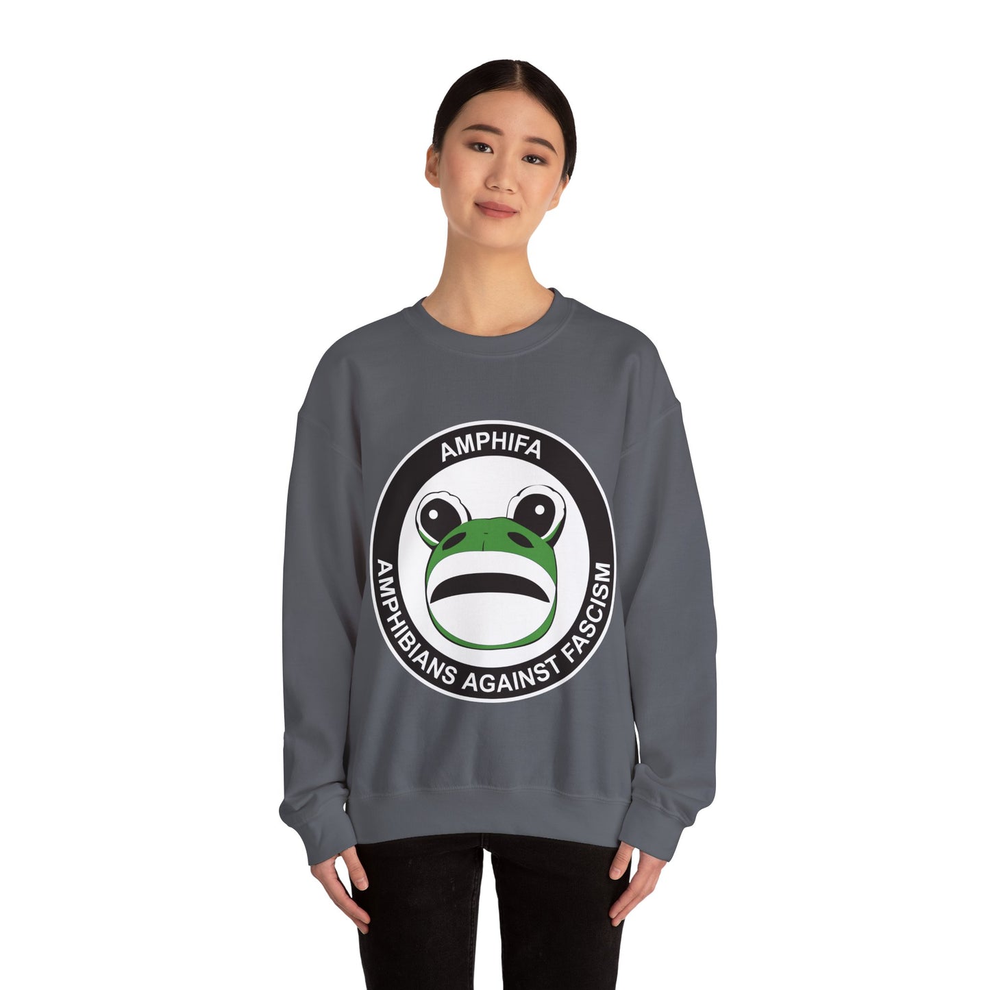 Amphifa Amphibians Against Fascism - Sweatshirt