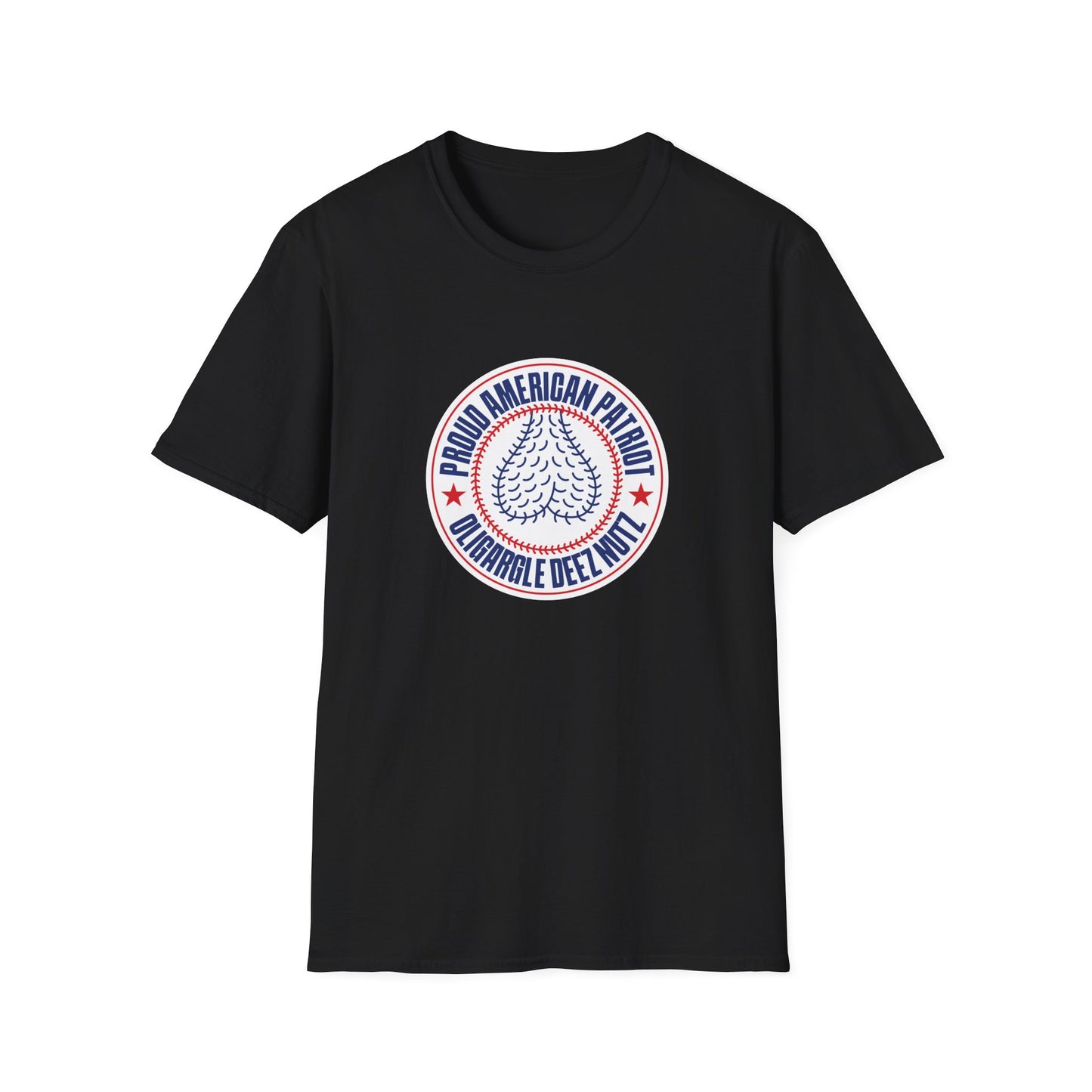Proud American Patriot Oligargle Deez Nutz T-shirt