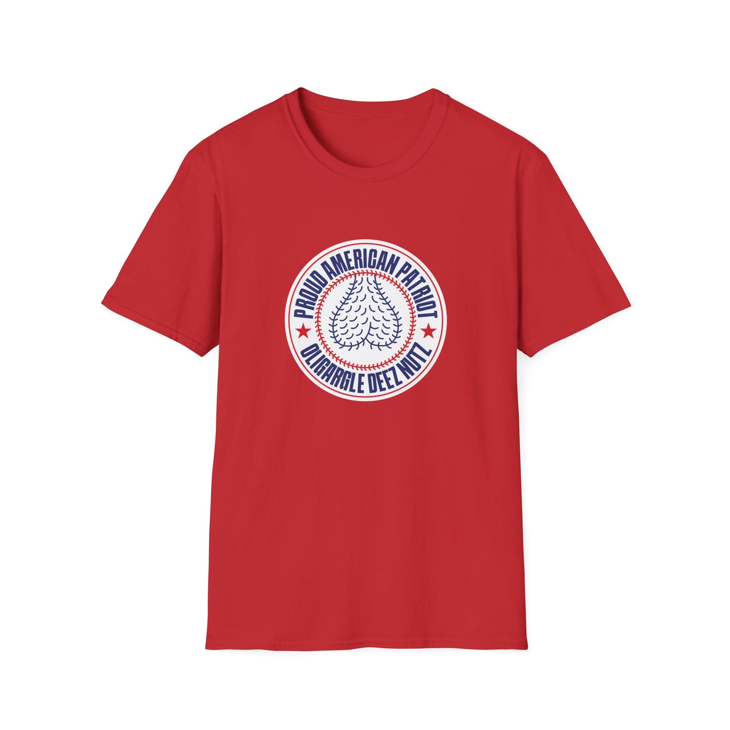 Proud American Patriot Oligargle Deez Nutz T-shirt