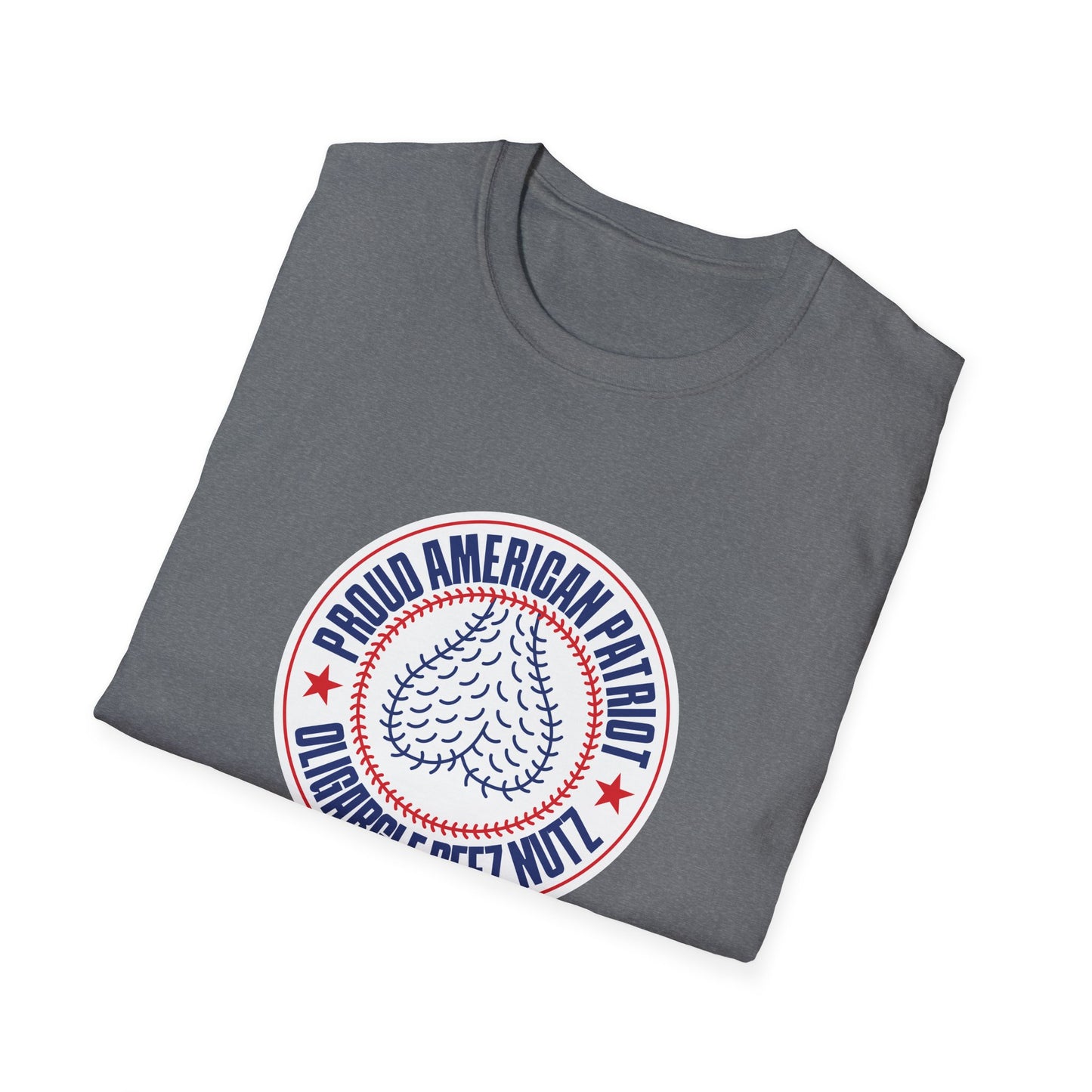 Proud American Patriot Oligargle Deez Nutz T-shirt