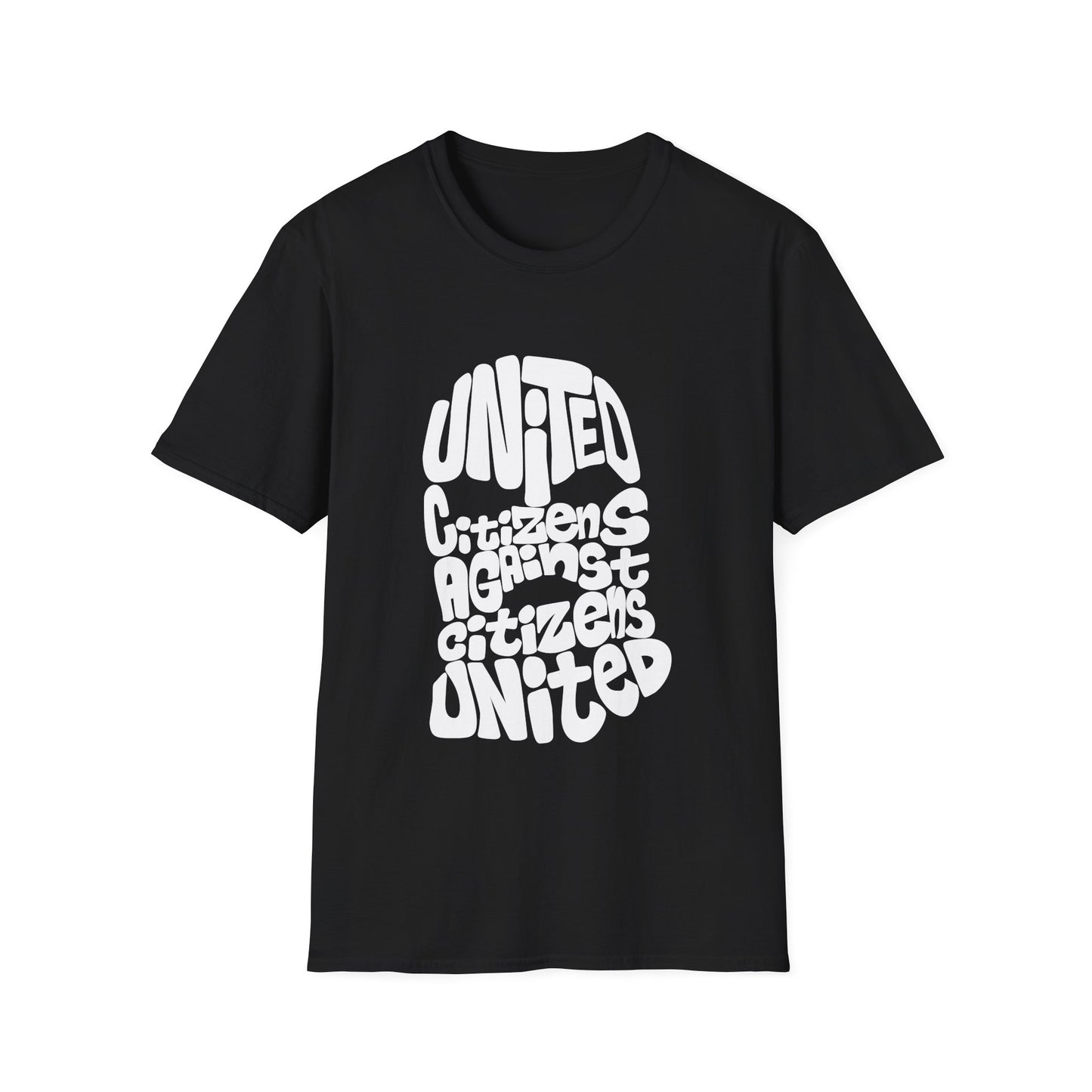 United Citizens Against Citizens United Balaclava T-shirt