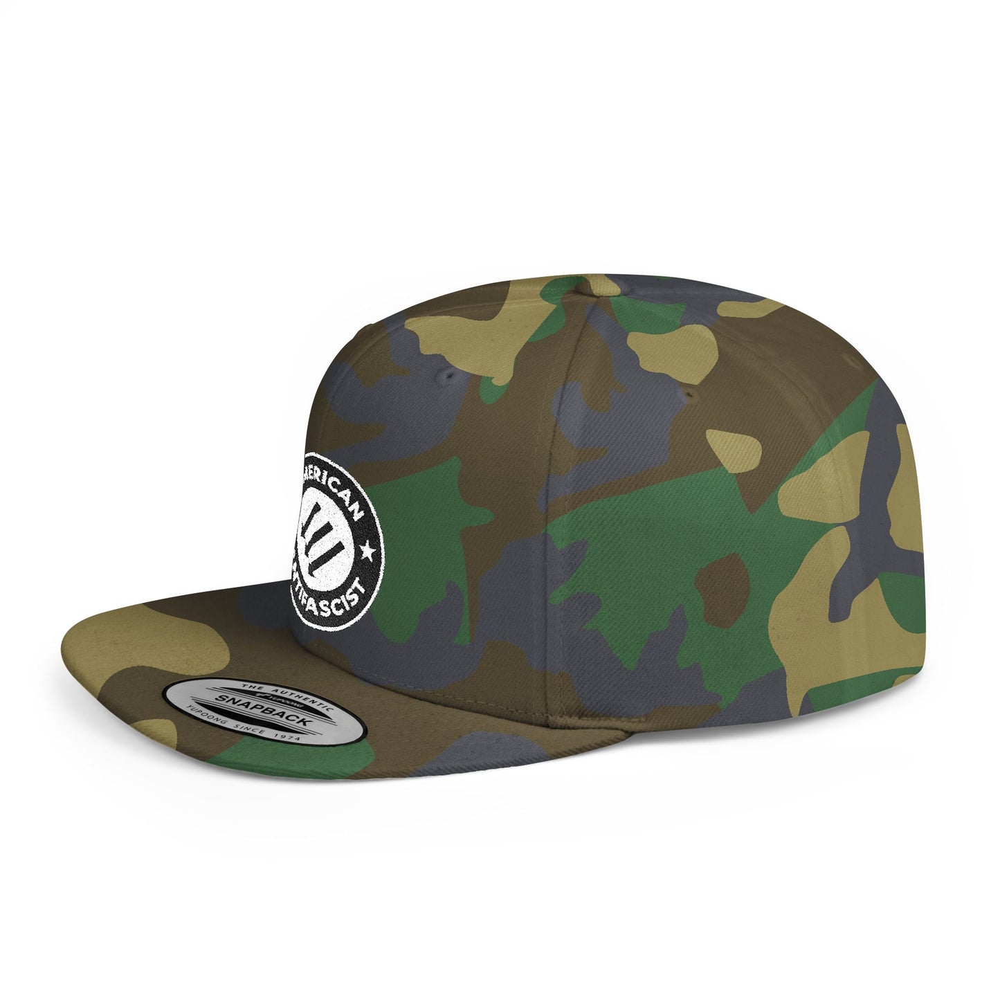 American Antifascist – Flat Bill Snapback Hat