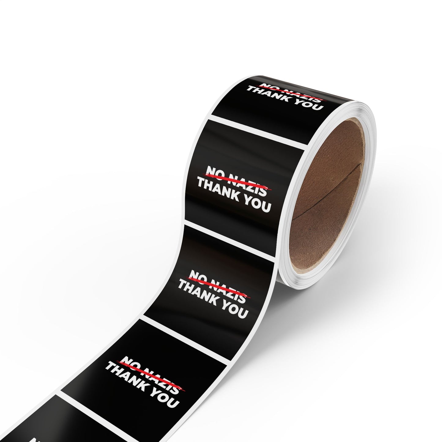 No Nazis Thank You - Sticker Rolls