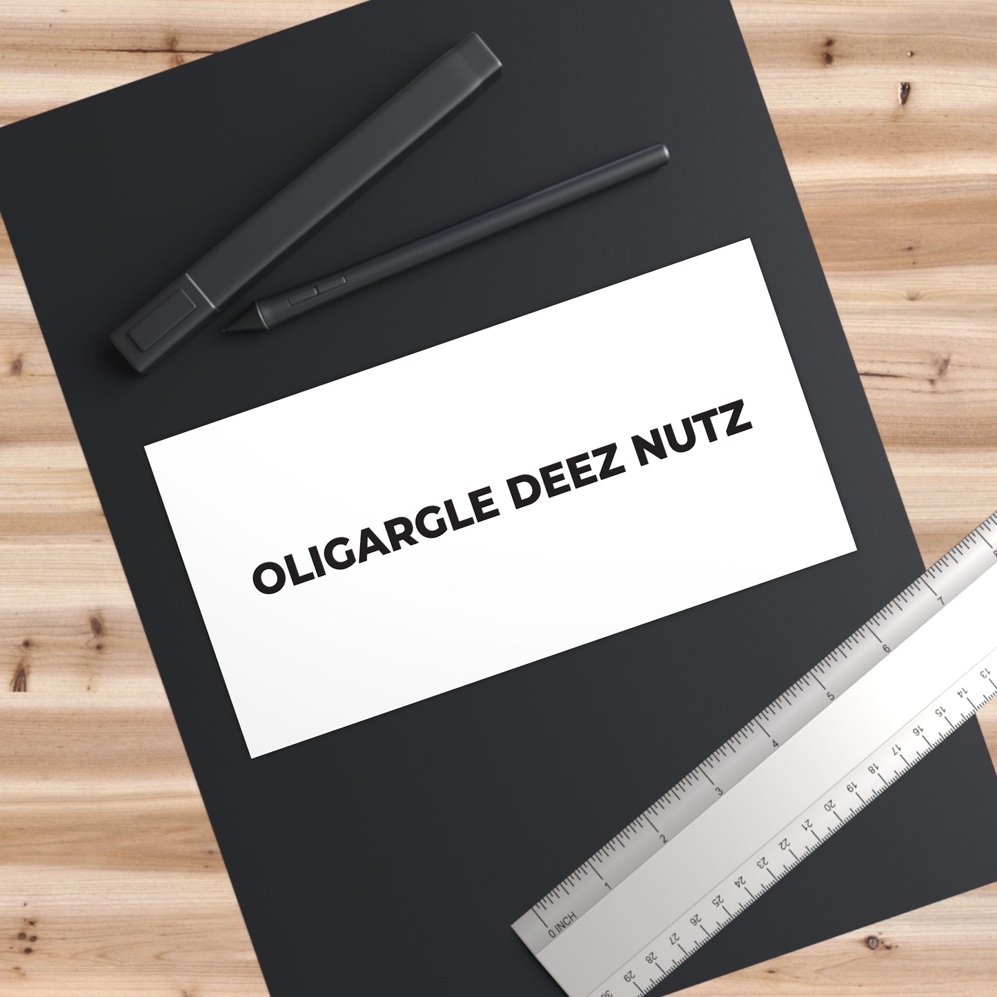 Oligargle Deez Nutz - Bumper Stickers - Free Oppression