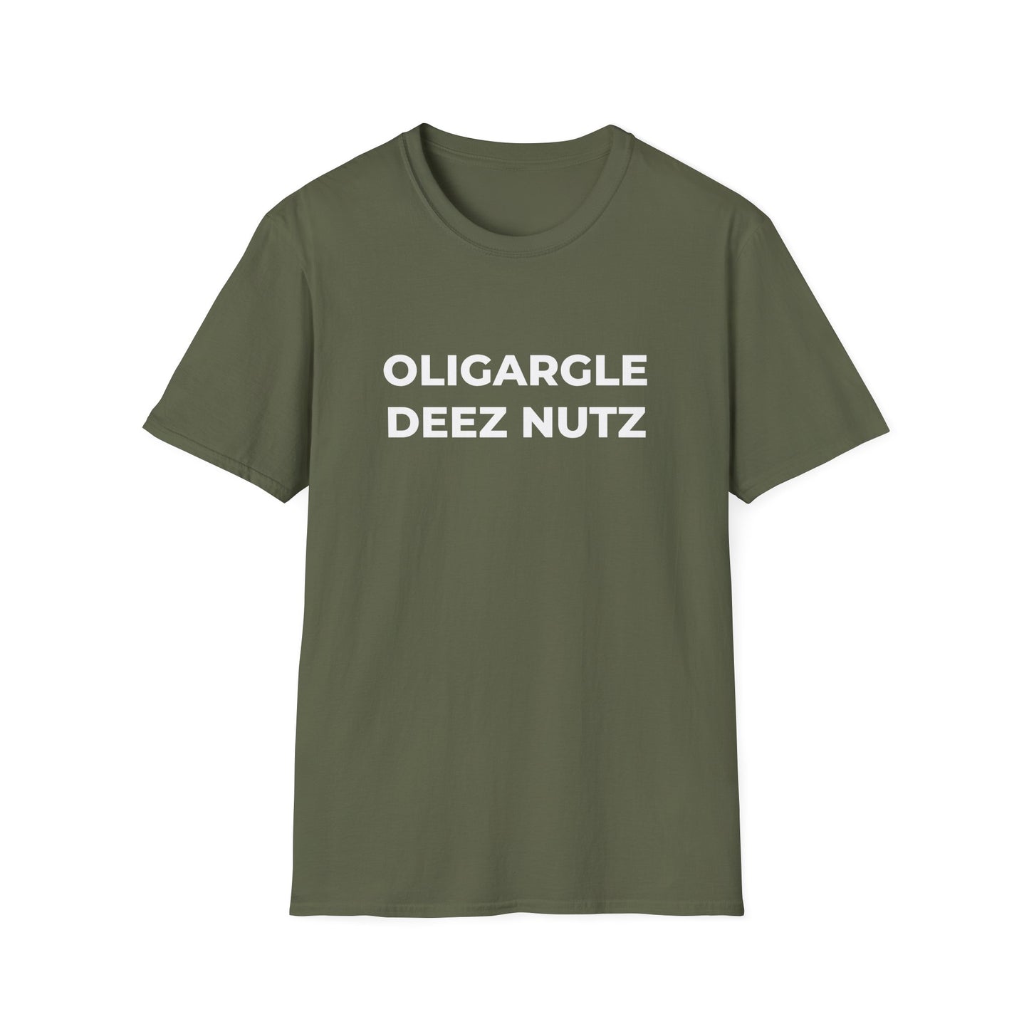 T-shirt Oligargle Deez Nutz