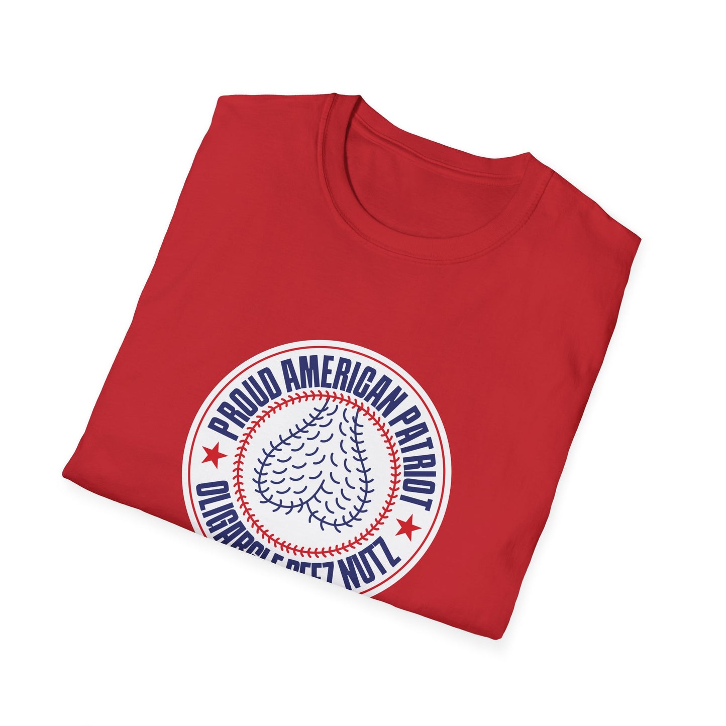 Proud American Patriot Oligargle Deez Nutz T-shirt