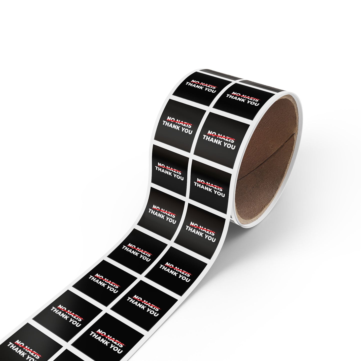 No Nazis Thank You - Sticker Rolls