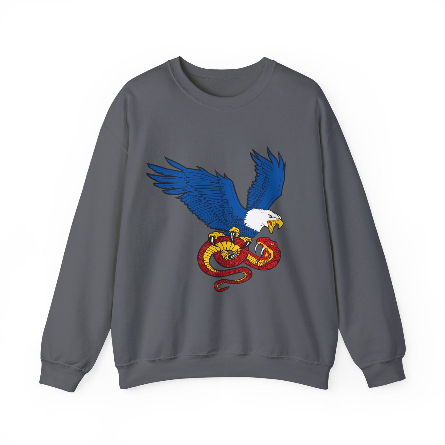 Democracy Eagle Vs. Fascist Snake - Sweatshirt