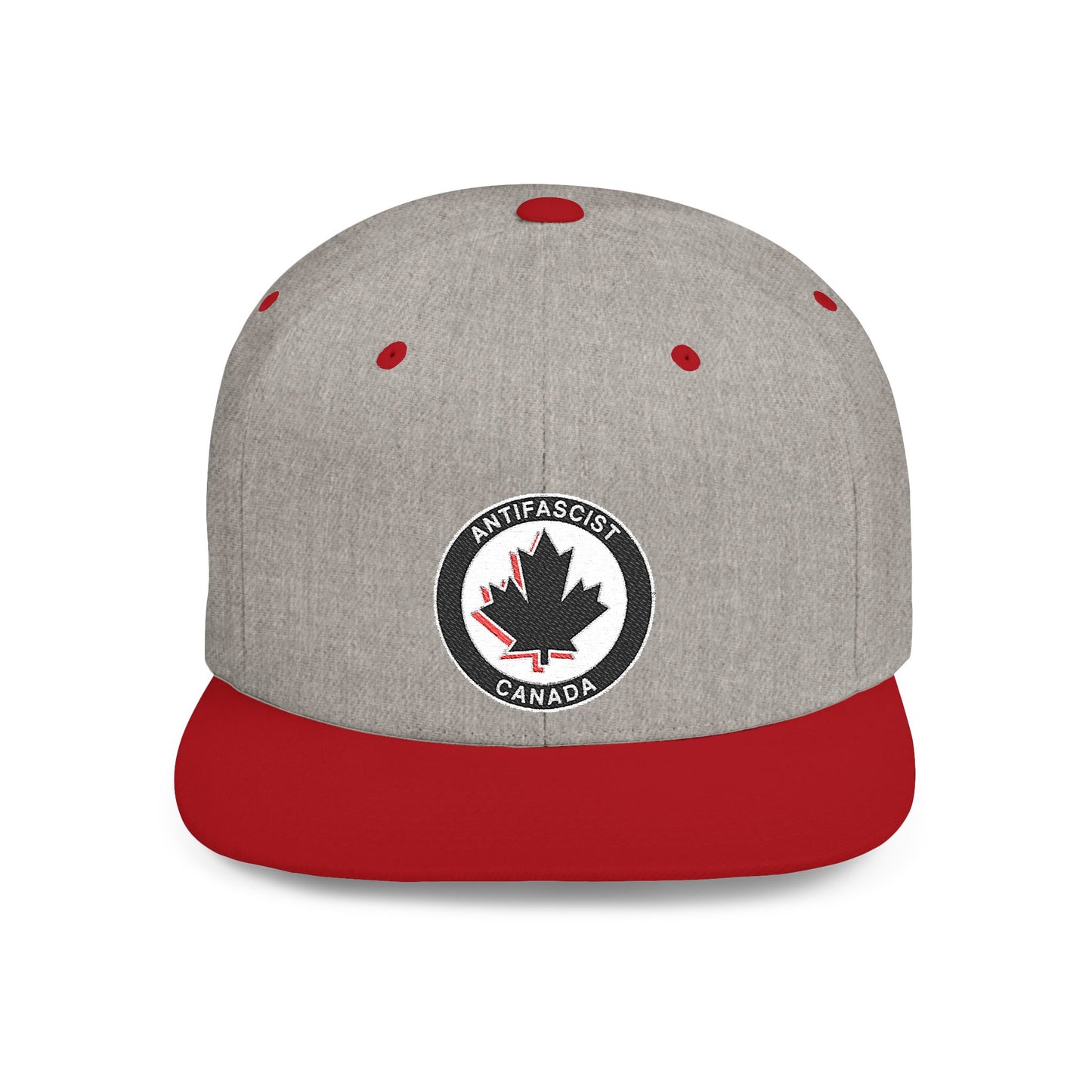 Antifascist Canada – Flat Bill Snapback Hat