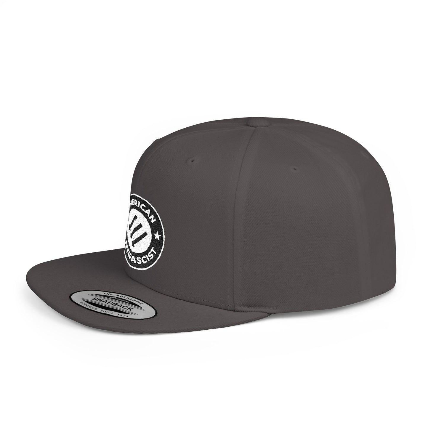 American Antifascist – Flat Bill Snapback Hat
