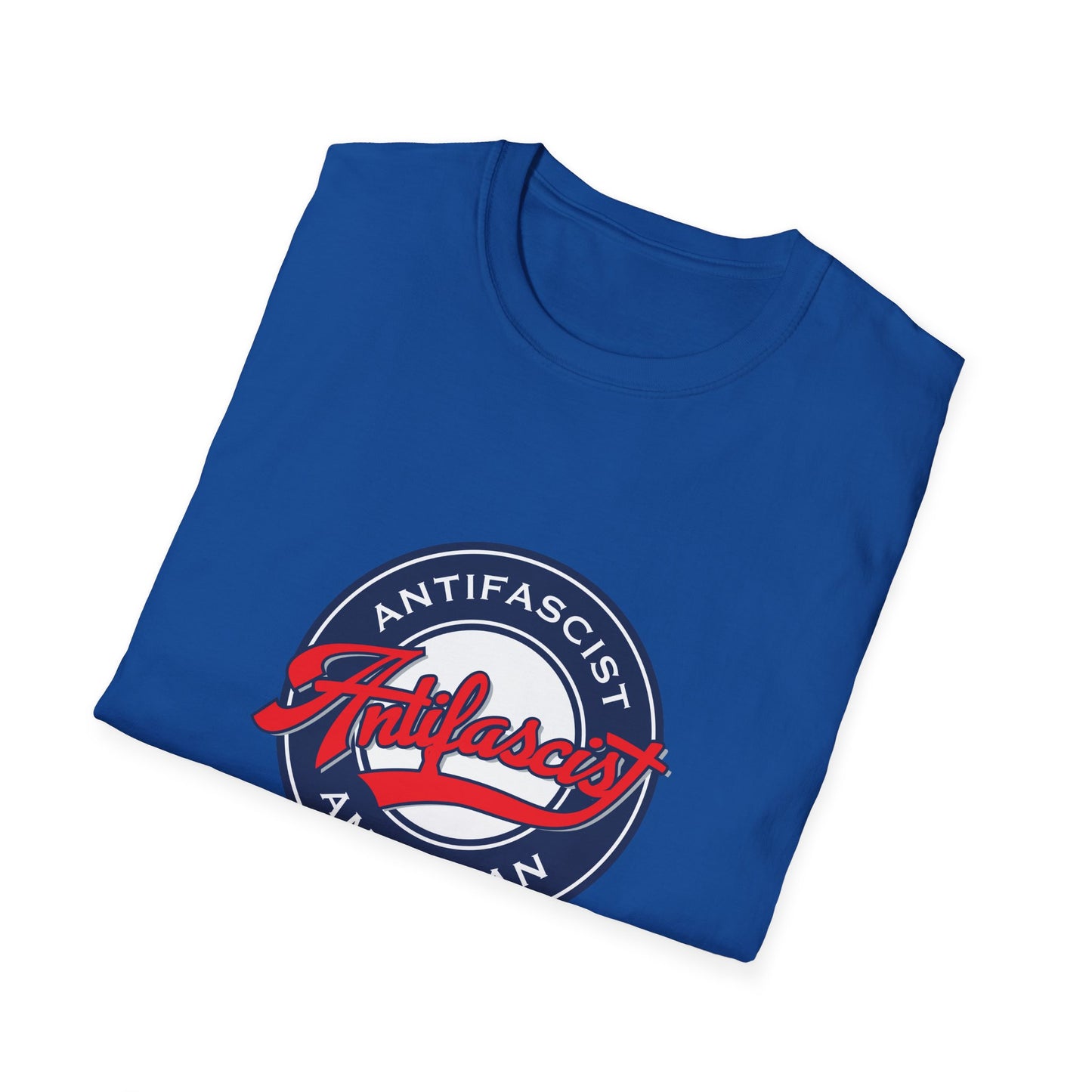 Antifascist American Baseball T-shirt