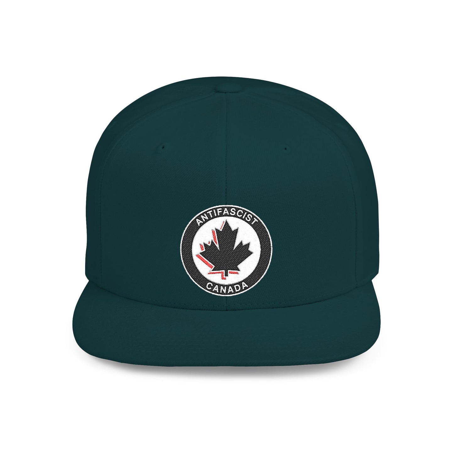 Antifascist Canada – Flat Bill Snapback Hat
