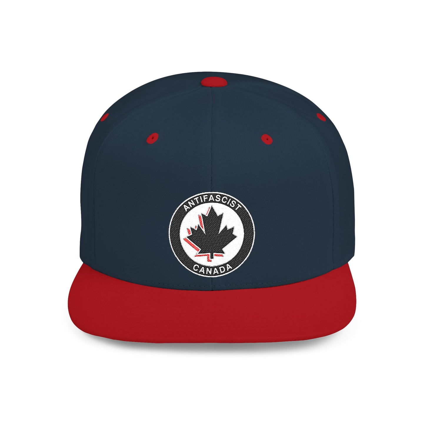 Antifascist Canada – Flat Bill Snapback Hat