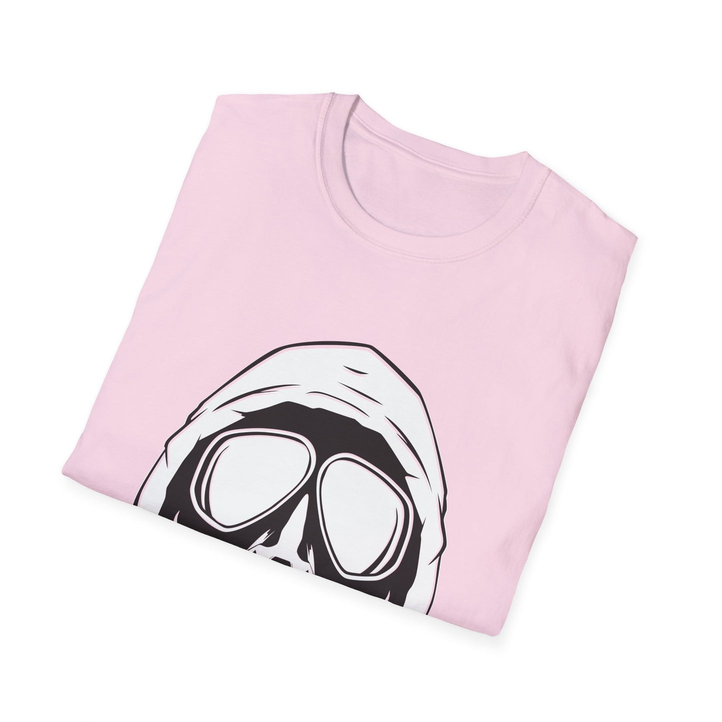 Hooded Antifa Gasmask Three Arrows T-shirt