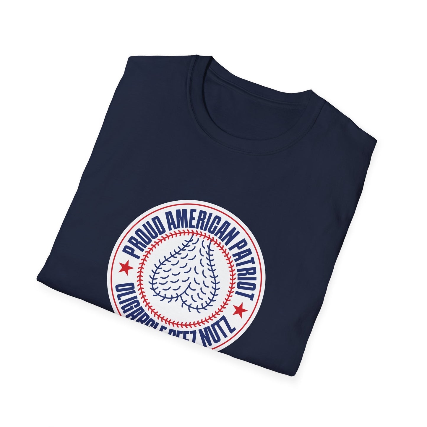 Proud American Patriot Oligargle Deez Nutz T-shirt