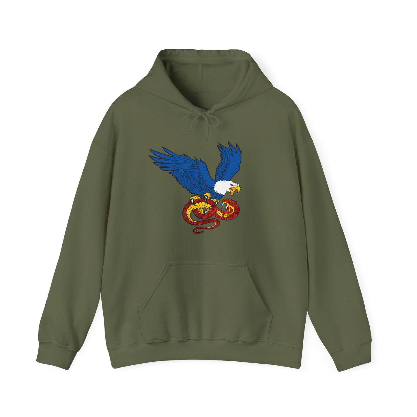 Democracy Eagle Vs. Fascist Snake - Hoodie