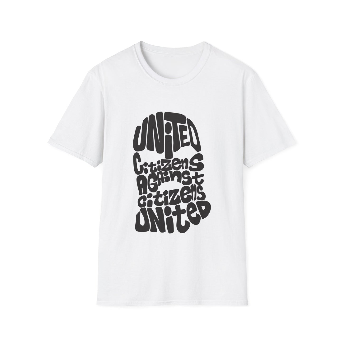 United Citizens Against Citizens United Balaclava T-shirt