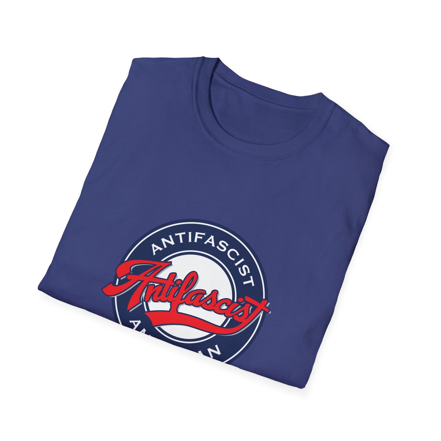 Antifascist American Baseball T-shirt