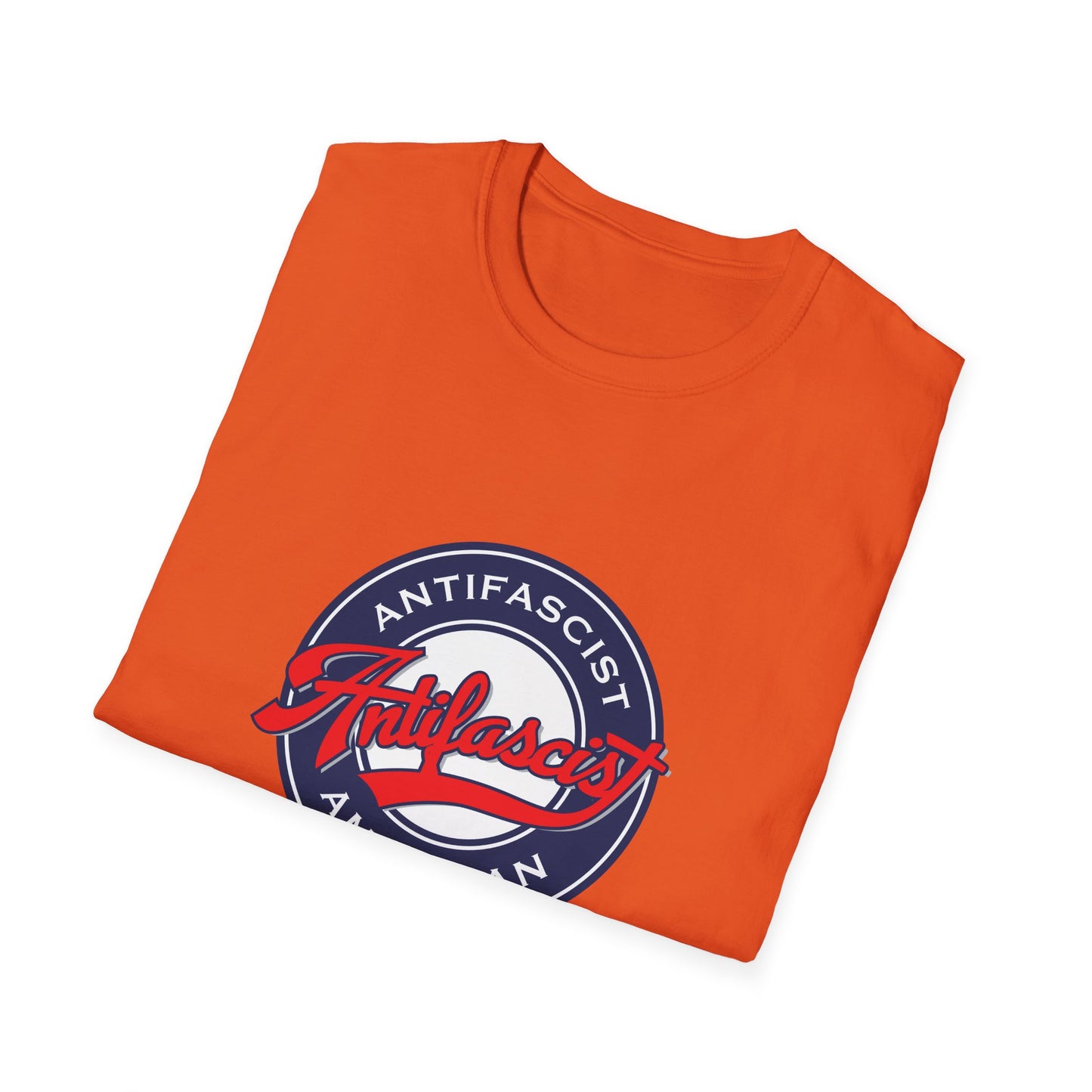 Antifascist American Baseball T-shirt