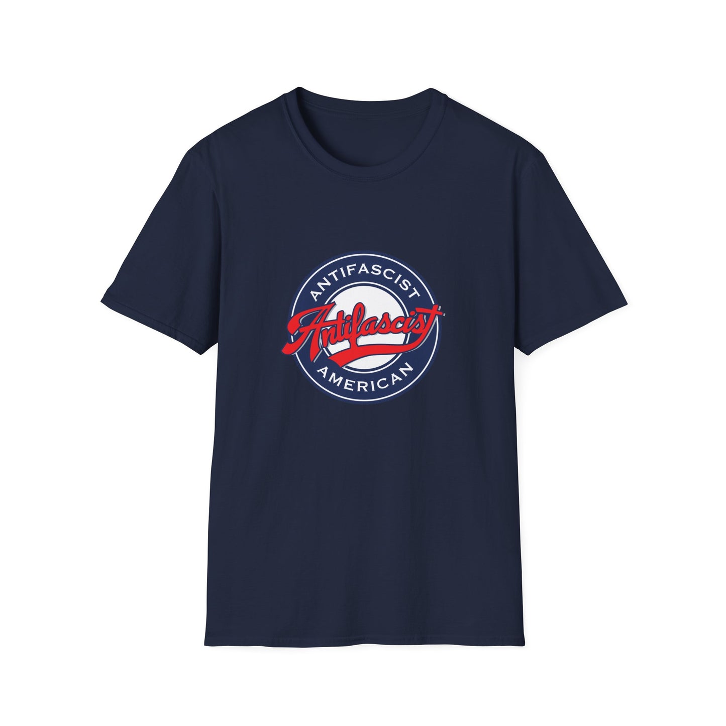 Antifascist American Baseball T-shirt
