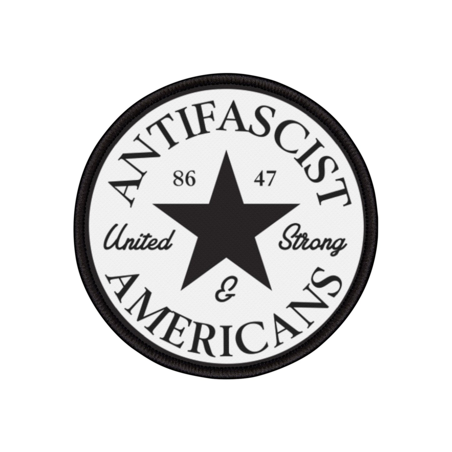 Antifascist Americans - Iron-On Patch
