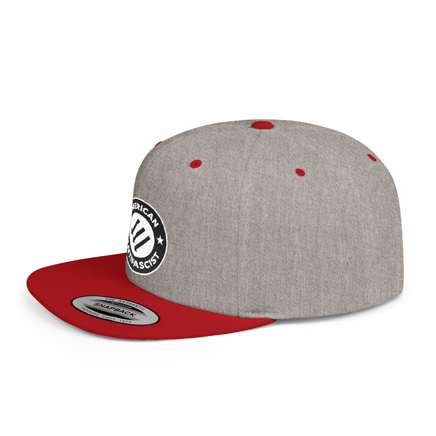 American Antifascist – Flat Bill Snapback Hat