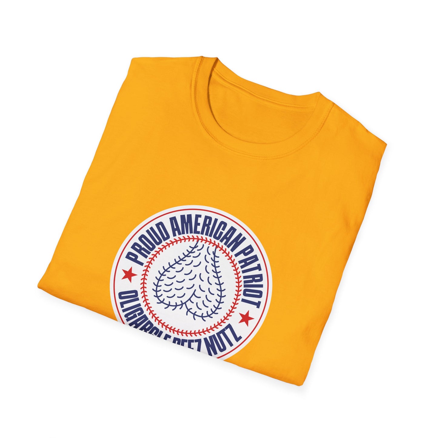 Proud American Patriot Oligargle Deez Nutz T-shirt