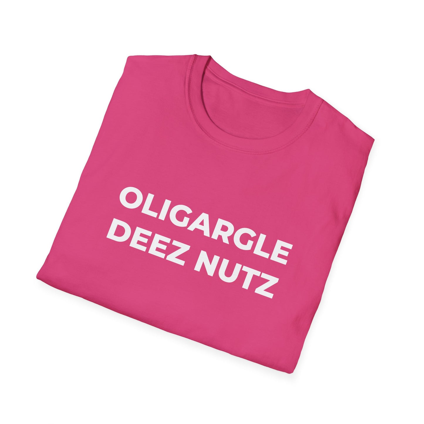 T-shirt Oligargle Deez Nutz
