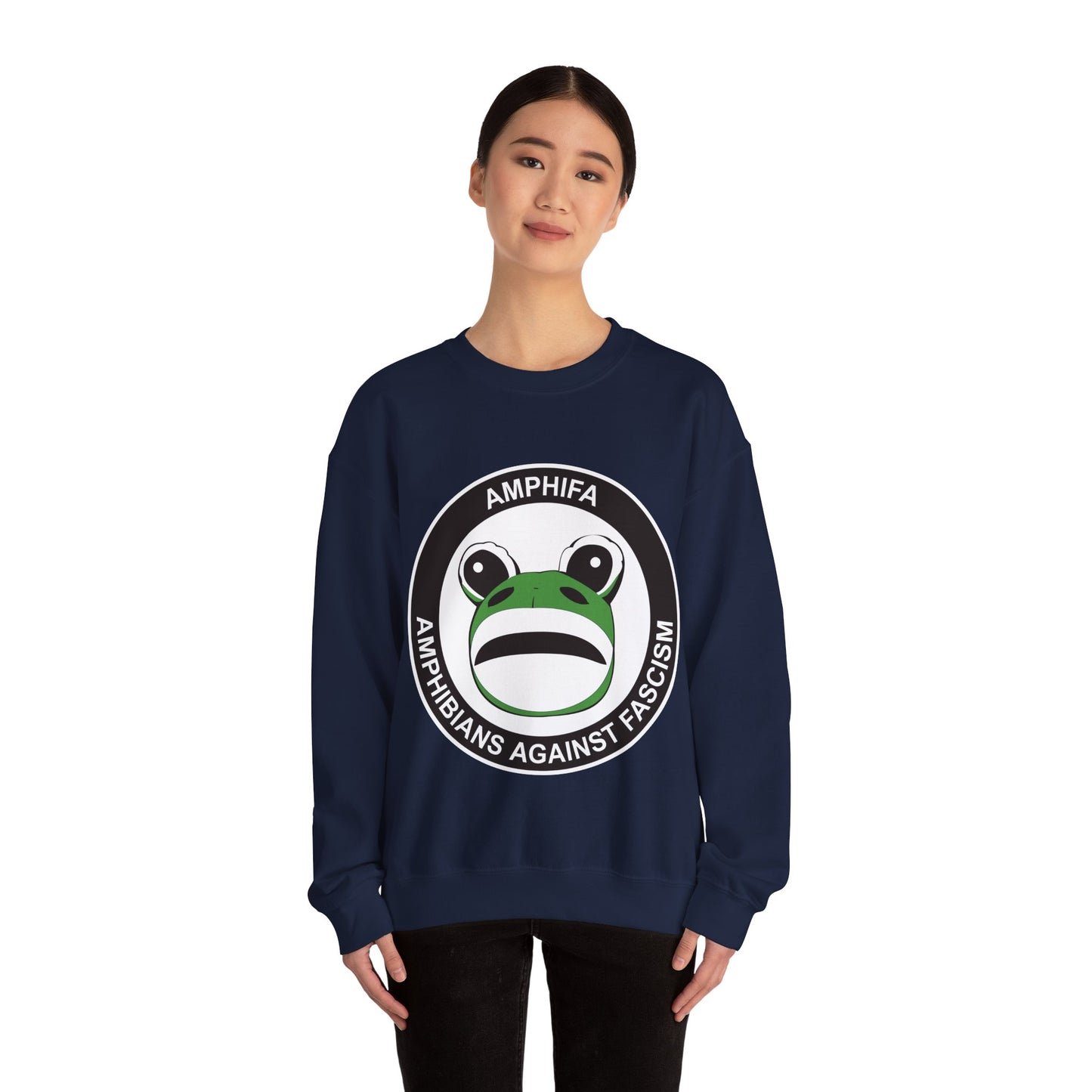 Amphifa Amphibians Against Fascism - Sweatshirt