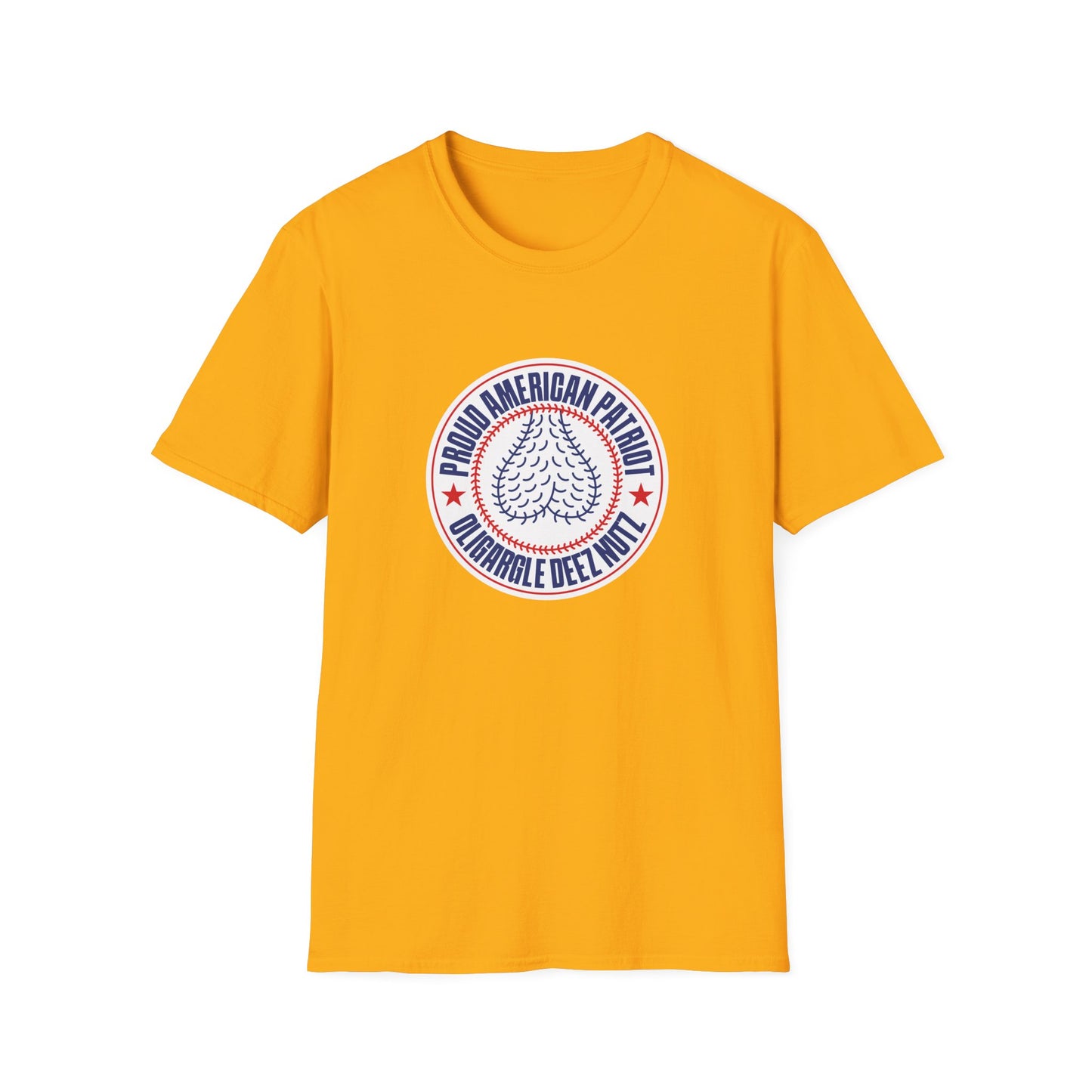 Proud American Patriot Oligargle Deez Nutz T-shirt